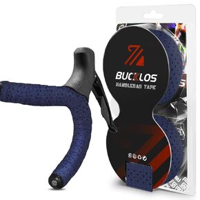 BUCKLOS Bike Handlebar Tape for Road Bike Comfortable Bicycle Handlebar Tape EVA Bike Bar Tape Grip 2 Pcs Bicycle Drop Bar Wraps Pink-Black