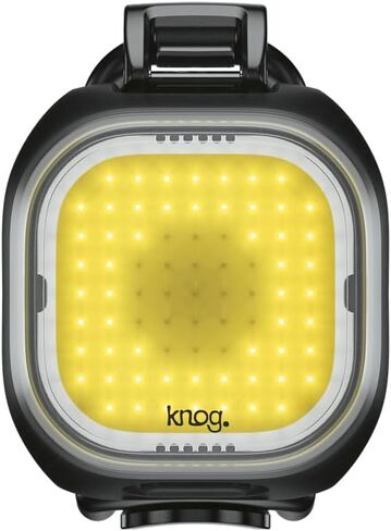 مصباح دراجة صغير من Knog Blinder - مصباح أمامي ساطع 50 لومن للدراجة مع COB LED، قابل لإعادة الشحن عبر USB، 8 أوضاع فلاش، خفيف للغاية 17 جم، مقاوم للماء IP67، رؤية 300 متر in Kuwait