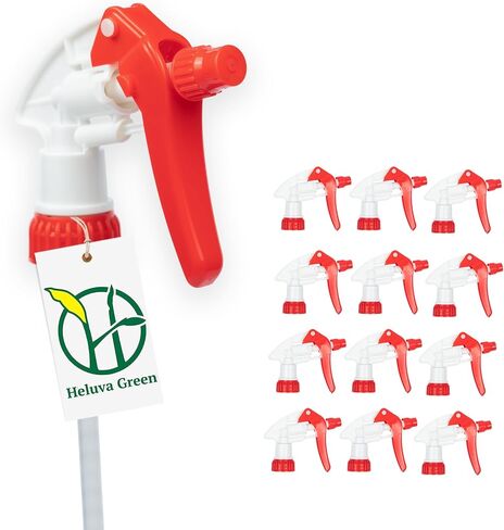 Spray Bottle Nozzle Replacement, Bottle Tops Only - Sprayer Nozzle Triggers for Heavy Duty, Commercial, Home Cleaning Solutions - Fits 8,16,24,32 oz Plastic & Glass Bottles, Mixed 3 pack in Saudi Arabia