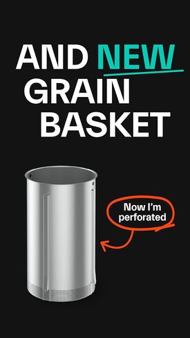 G30 New Version 3 Gen3 110V - Professional Electric Homebrewing System - Auto Reset Switch, Grain Basket Assembly, Compact Design, Stainless Steel 304, 8 US Gal Capacity. in Saudi Arabia