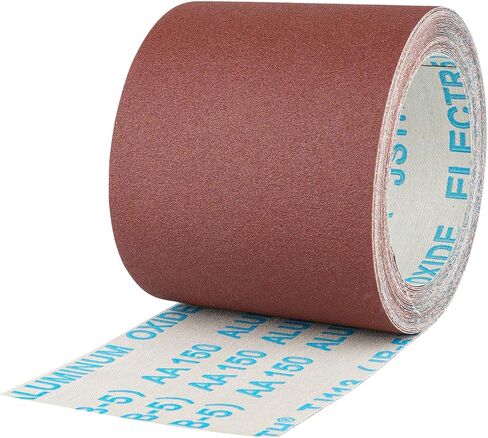 80 Grit Sandpaper Roll 4 Inch x 32.8 Feet Aluminum Oxide Emery Cloth Roll with Box 10 CM x 10 M Sanding Paper for Wood Sanding Automotive Polishing (80 Grit) in Saudi Arabia