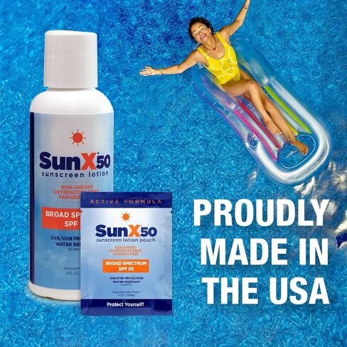 CoreTex Sun X 50+ 750 مل لوشن واقي من الشمس وموزع مثبت على الحائط - خالي من البارابين والأوكسيبنزون ​​والأوكتينوكسات - خالي من الزيوت، واقي من الشمس واسع الطيف (UVA/UVB) - مقاوم للماء والعرق حتى 80 دقيقة. in Kuwait