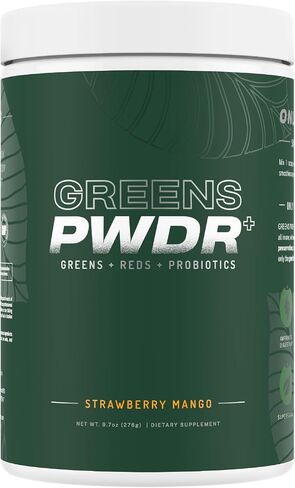 PWDRS Greens, Reds & Probiotics for Digestion, Energy & Immunity | Fight Inflammation & Improve Gut Health | Superfoods & Antioxidants | All Natural in Saudi Arabia