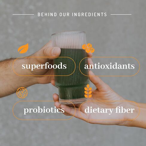 PWDRS Greens, Reds & Probiotics for Digestion, Energy & Immunity | Fight Inflammation & Improve Gut Health | Superfoods & Antioxidants | All Natural in Saudi Arabia