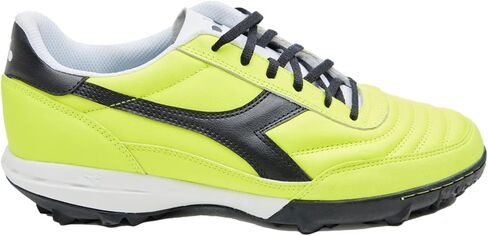 Diadora Calcetto LT Turf Soccer Shoes - Full Grain Leather, Enhanced Cushioning, Anti-Wear Rubber, Synthetic Turf, Optimal Traction and Stability in Kuwait