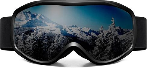 نظارات التزلج على الجليد/التزلج من FMY للبالغين، نظارات تزلج مضادة للضباب والأشعة فوق البنفسجية للرجال والنساء والشباب in Kuwait