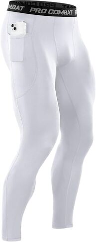 Niksa 1/3 حزمة من السراويل الضاغطة للرجال، سراويل ضيقة رياضية عالية الأداء لممارسة رياضة الجري واليوجا والتمارين الرياضية in Kuwait
