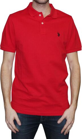 U.S. Polo Assn. Men's Solid Cotton Pique Polo with Small Pony Sunrise Heather 2XL One Size in Saudi Arabia