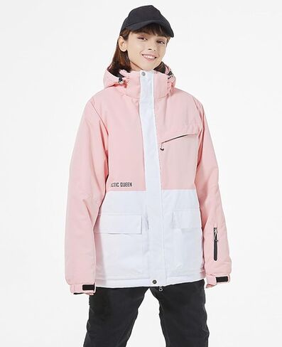 RIUIYELE Women's Ski Jackets and Pants Set Waterproof Insulated Snowsuit Winter Warm Skisuit Fashion Snowboarding Snow Coat in Kuwait