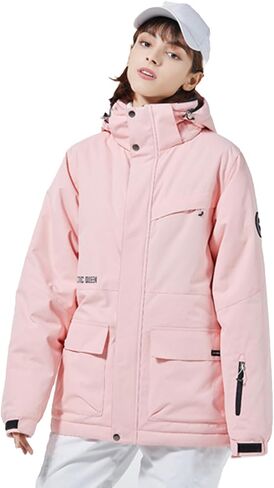 RIUIYELE Women's Ski Jackets and Pants Set Waterproof Insulated Snowsuit Winter Warm Skisuit Fashion Snowboarding Snow Coat in Saudi Arabia