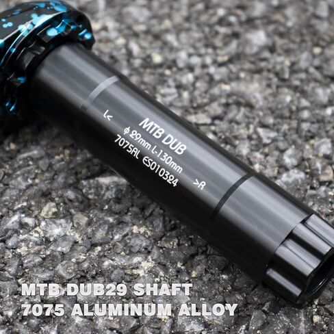MTB Bike Crankset, Bicycle Crank Arm Set 165/170/175mm R-SPEC Trail Enduro Dub 29 Hollow Bike Crank Spindle CNC Suitable for GXP DH AM XC in Kuwait