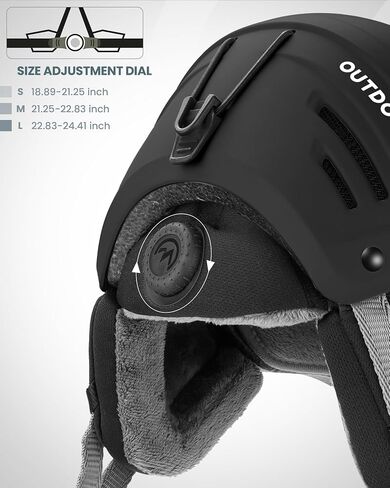 OutdoorMaster MIPS Ski Helmet - Kelvin II MIPS Snow Sport Helmet Snowboard Helmet for Men Women & Youth in Saudi Arabia