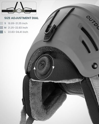 خوذة التزلج OutdoorMaster MIPS - Kelvin II MIPS خوذة رياضية للثلج على الجليد للرجال والنساء والشباب in Kuwait