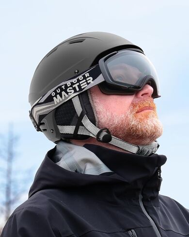 خوذة التزلج OutdoorMaster MIPS - Kelvin II MIPS خوذة رياضية للثلج على الجليد للرجال والنساء والشباب in Kuwait