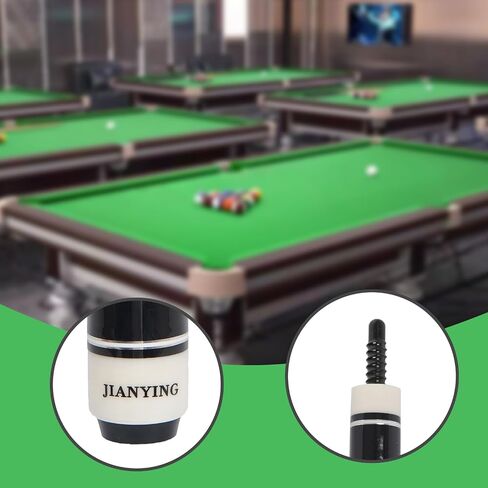 Pool Cue, Solid Wood Handcrafted Pool Cue Stick 58'', Low Deflection Pool Stick, Premium Canadian Maple High Hardness, Professional Billiard Cue Sticks Set with Extender - Men or Women in Saudi Arabia