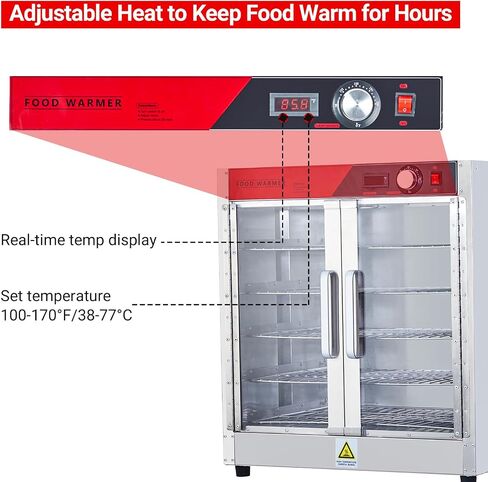 Hot Box Food Warmer - Versatile Storage Options, Premium Aluminum Build, Superior Heat Retention, Thoughtful Design Features in Saudi Arabia