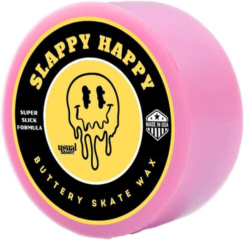 Skateboard Wax – Super Slick Formula for Smooth Grinds & Slides | Skate Wax for Curbs, Ledges & Rails | Colored Wax for Skateboards, Cruisers & Scooters | Affordable, Made in USA in Saudi Arabia