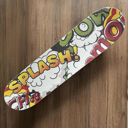 Skateboard Grip Tape, Black Griptape Sheet 9 x 33 Inch, Non Slip Bubble Free Skateboard Sandpaper, Scooter Grip Tape (Book) in Saudi Arabia
