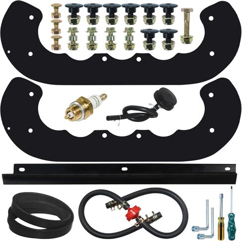 99-9313 Snow Blower Paddles with 55-8760 Scraper 95-6151 Drive Belt Replaces 88-0771, 125-1128, 55-9251 55-9250 for Toro CCR 2400, CCR 2450, CCR 2500, CCR 3000, CCR 3600, CCR 3650 Snowthrowers in Saudi Arabia