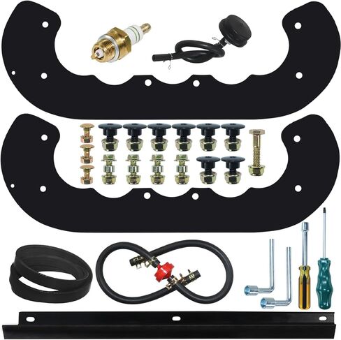 99-9313 Snow Blower Paddles with 55-8760 Scraper 95-6151 Drive Belt Replaces 88-0771, 125-1128, 55-9251 55-9250 for Toro CCR 2400, CCR 2450, CCR 2500, CCR 3000, CCR 3600, CCR 3650 Snowthrowers in Saudi Arabia