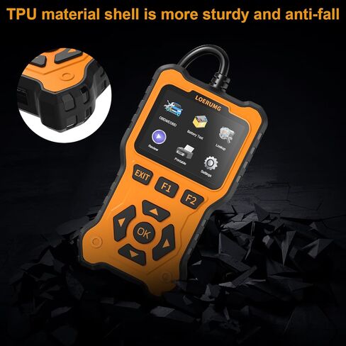 Professional OBD2 Scanner Diagnostic Tool Check Engine Code Reader EOBD/OBDII Scanner with Reset & I/M Readiness Auto Check Engine Enhanced Diagnostic OBD2 Scan Tool for Vehicles After 1996. in Kuwait