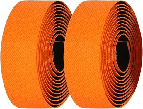 Bike Handlebar Tape,Bike Grip Tape，Bike Tape for Handlebars，Bicycle Bar Tape– 2 Rolls (Black -3K Carbon Pattern) in Saudi Arabia