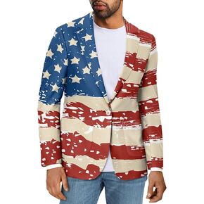 CLOHOMIN Men's Blazer Lightweight & Breathable Suits Jack Suit for Dinner,Prom,Party