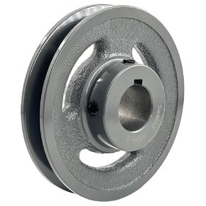 AK44-1 V Belt Pulley 1 inch Bore 4.25" OD,Mechanical Pulleys Cast Iron for A AX 3L 4L V-Belts,AK441 Pulley