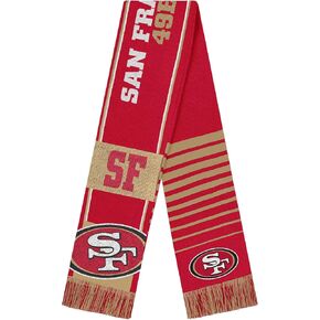 FOCO NFL unisex-adult Nfl Team Logo Reversible Thematic Scarf