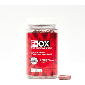 Mega-Potent Antioxidant Supplement - Fight Oxidative Stress and Boost Vitality - Vegan & Gluten-Free - 60 Capsules - Supports Body's detoxification Process