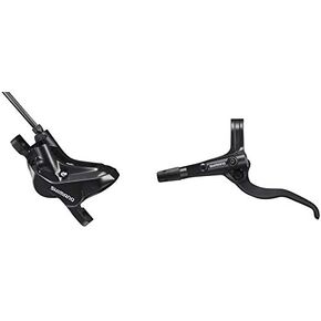SHIMANO BR-MT420 Disc Brake and BL-MT401 Lever - Front, Hydraulic, 4-Piston, Post Mount, Black