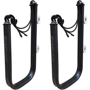 Brocraft SUP Board Rack for Boat Rail Mount/Paddleboard Rack for Boat Rail Mounted (Generation 2)
