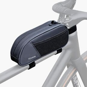 Top Tube Bike Bag with Side Pockets Bike Pouch Bicycle Frame Bag Cycling Accessories Bike Pouch for Mountain Road Bike