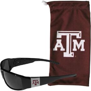 Siskiyou W. Virginia Mountaineers Chrome Wrap Sunglasses and Bag