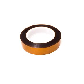 Bertech Double Sided Polyimide Tape with Double Liner, 1/4" Wide x 36 Yards, 1 Mil Thick