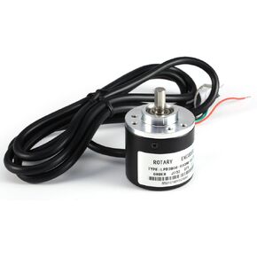 600P/R Rotary Encoder AB 2 Phases Incremental Rotation Encoder DC 5V to 24V Switch Encoders