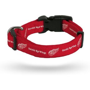 Rico Industries Detroit Red Wings NHL Team Color Polyester Pet Collar (S-L)