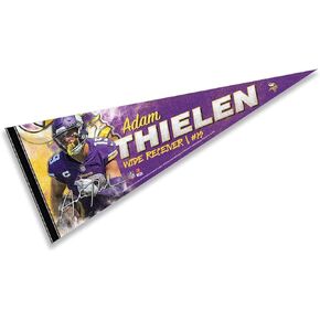 WinCraft Minnesota Vikings Thielen Pennant Banner Flag