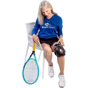 Brace Direct Heated Knee Massager, Adjustable Percussion, Relieves Pain, Inflammation, Stiffness, Arthritis, ACL, Tennis & Golf Elbow