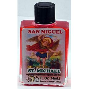 1 Piece St. Michael Oil San Miguel Aceite - 1/2 FL OZ 14.7M