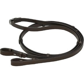SIE Leather Bridle Reins with Stoppers for Horses