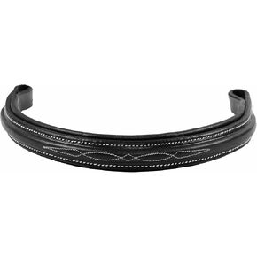 Exion Horse Browband Designer Stitched Soft Padded English Jumping Bridle Browbands for Horses