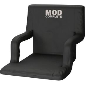 كرسي مقعد الاستاد MOD للمدرجات والمقاعد مع وسادة ظهر مبطنة ودعم مسند للذراع، يتضمن 6 أوضاع رياضية مخصصة قابلة للإمالة مع أحزمة حقيبة ظهر محمولة in Kuwait