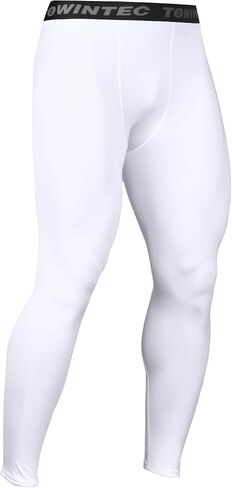Mens Compression Pants Athletic Leggings Breathable Running Tights Workout Base Layer Bottom for Football Basketball in Kuwait