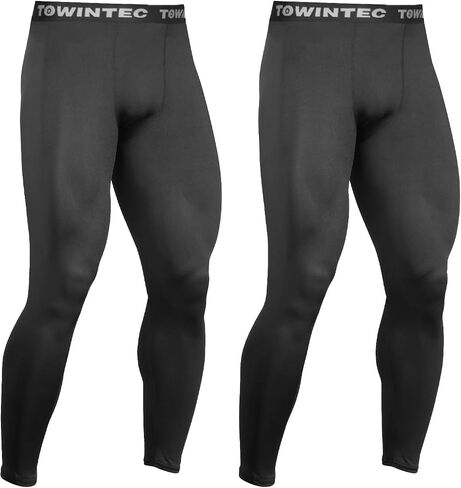 Mens Compression Pants Athletic Leggings Breathable Running Tights Workout Base Layer Bottom for Football Basketball in Kuwait