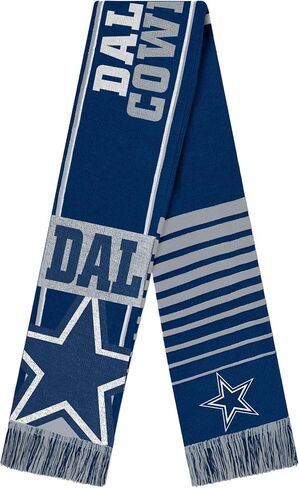 FOCO NFL unisex-adult Nfl Team Logo Reversible Thematic Scarf in Saudi Arabia