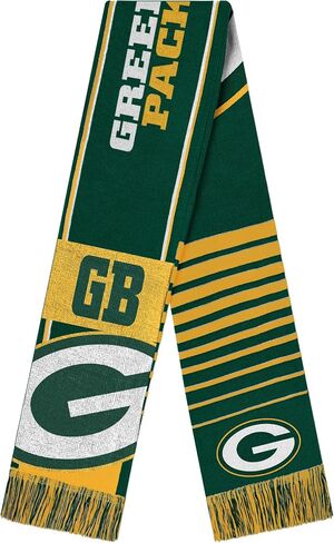 FOCO NFL unisex-adult Nfl Team Logo Reversible Thematic Scarf in Saudi Arabia