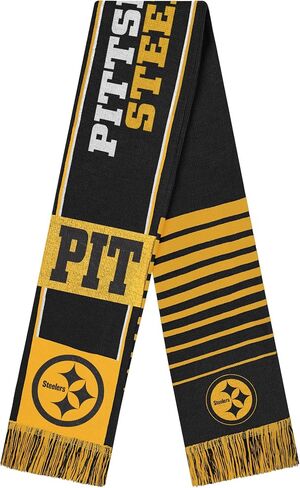 FOCO NFL unisex-adult Nfl Team Logo Reversible Thematic Scarf in Saudi Arabia
