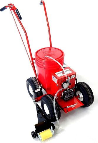RollMaster 1000 Line Painting Machine (Part #10003856) | Lightweight, Foldable | Includes 4" Roller Kit | for Warehouses, Parking Lots, Playground & Pickleball Courts | Easy Clean-Up | Made in USA in Saudi Arabia