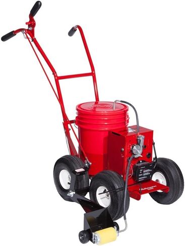 RollMaster 1000 Line Painting Machine (Part #10003856) | Lightweight, Foldable | Includes 4" Roller Kit | for Warehouses, Parking Lots, Playground & Pickleball Courts | Easy Clean-Up | Made in USA in Saudi Arabia